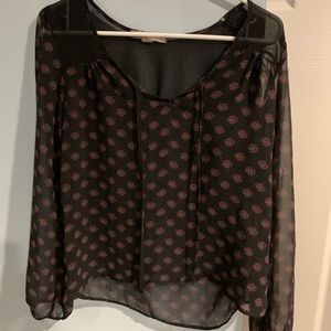 Patterned top